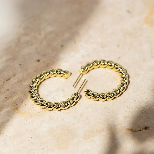 Rope Twist Cerchi | Oro