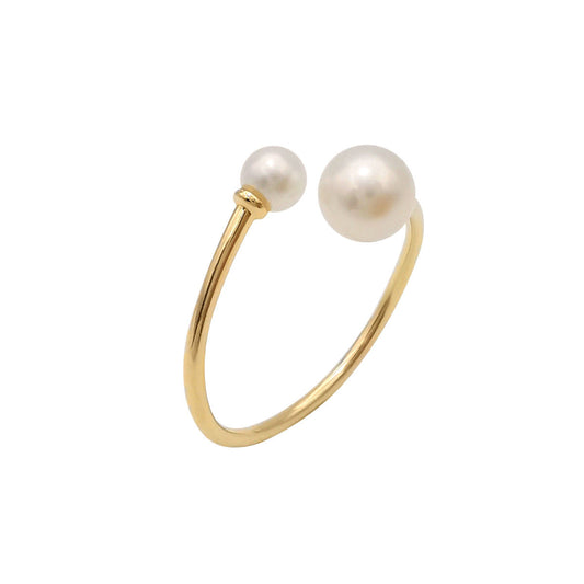 Sophisticated Freshwater Anello di Perle