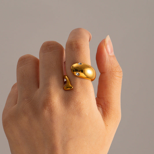 Etta Oro Serpent Anello