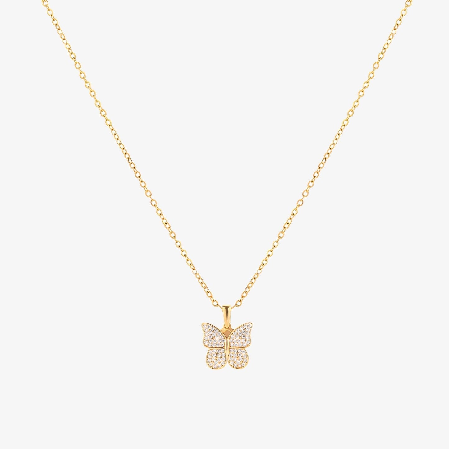 Radiant Butterfly Collana | Oro