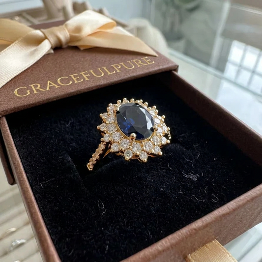 Vionne Saphirae Anello | Oro