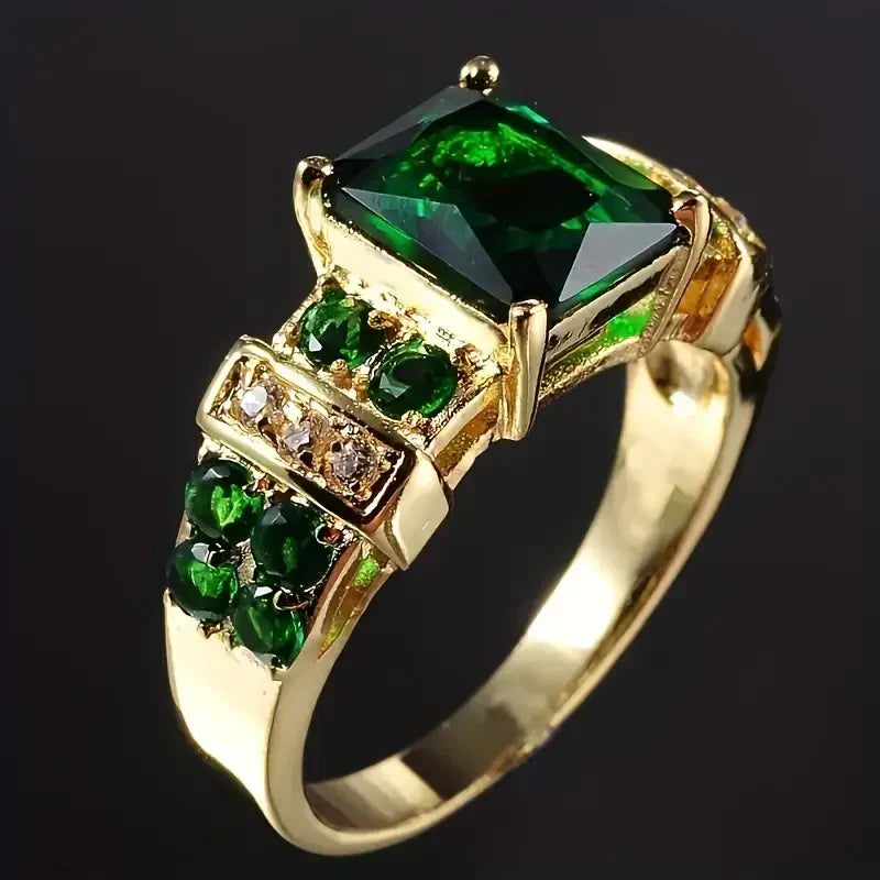 Exquisite Smeraldo Anello | Oro