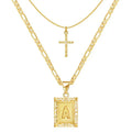Cross Initial Set Collane | Oro
