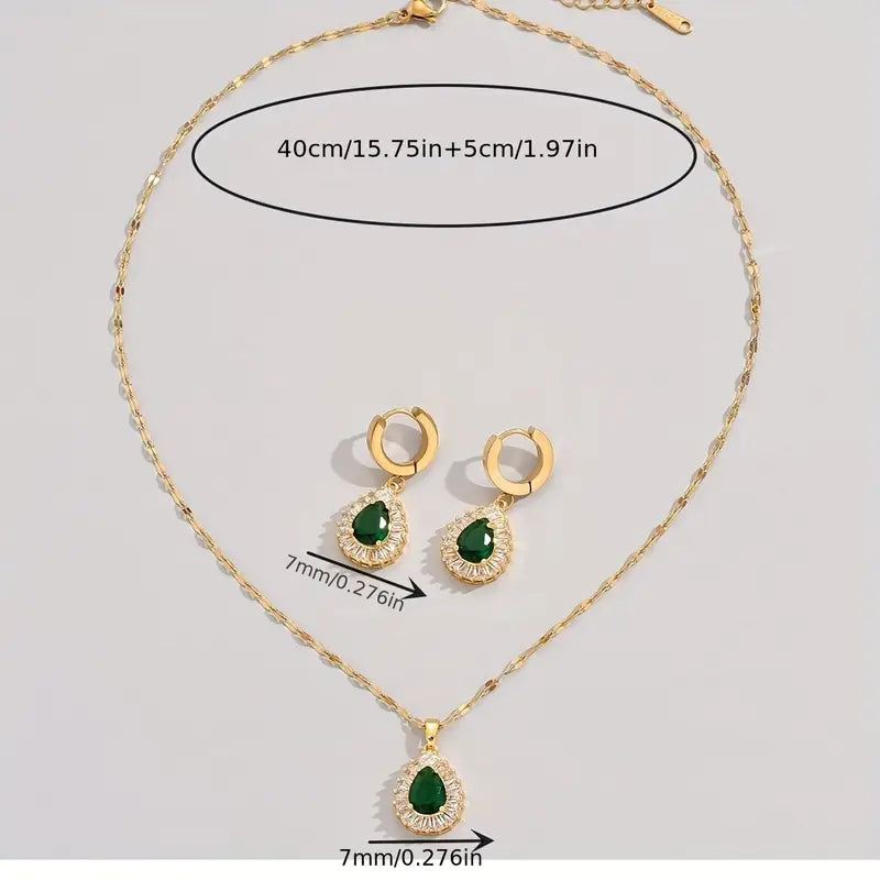 Rheya Lysandelle Set di Gioielli | Oro