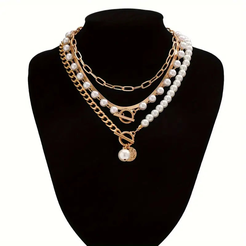 Modern Perla Layered Set Collane