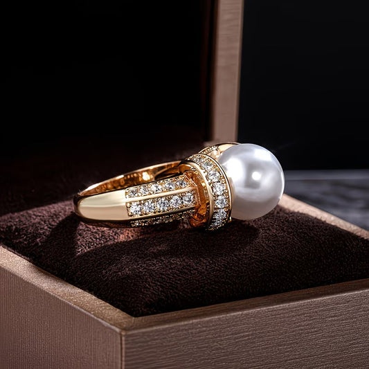 The Crown Anello di Perle