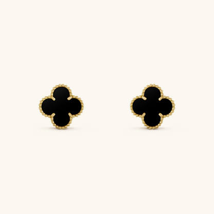 Clover Orecchini Black