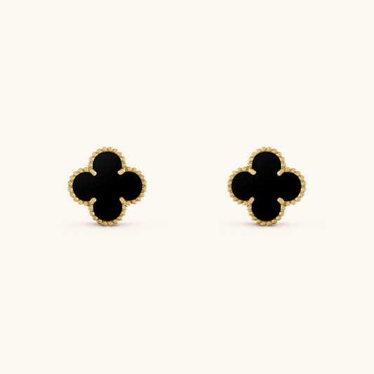 Clover Orecchini Black