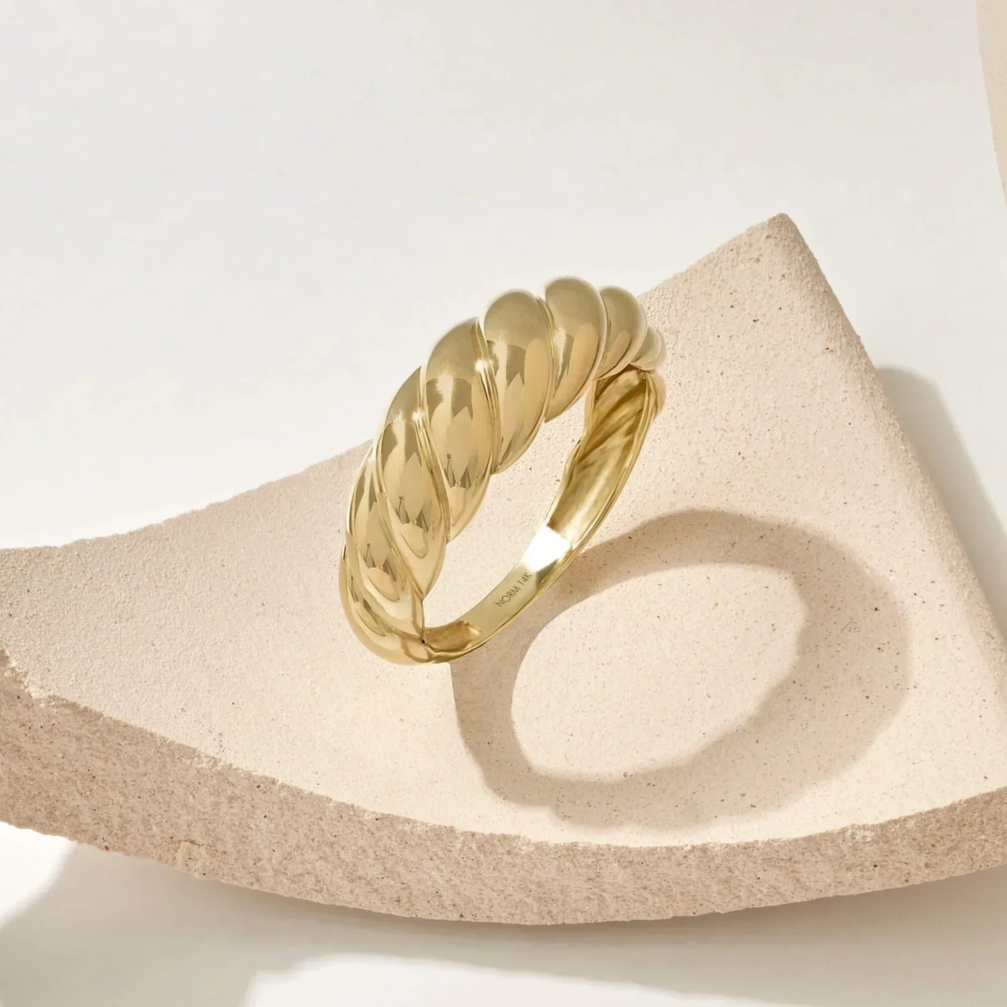 Croissant Anello | Oro