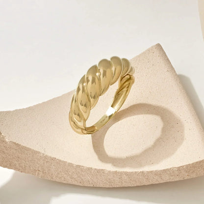 Croissant Anello | Oro