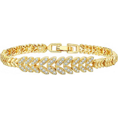 Everleaf Bracciale Tennis | Oro