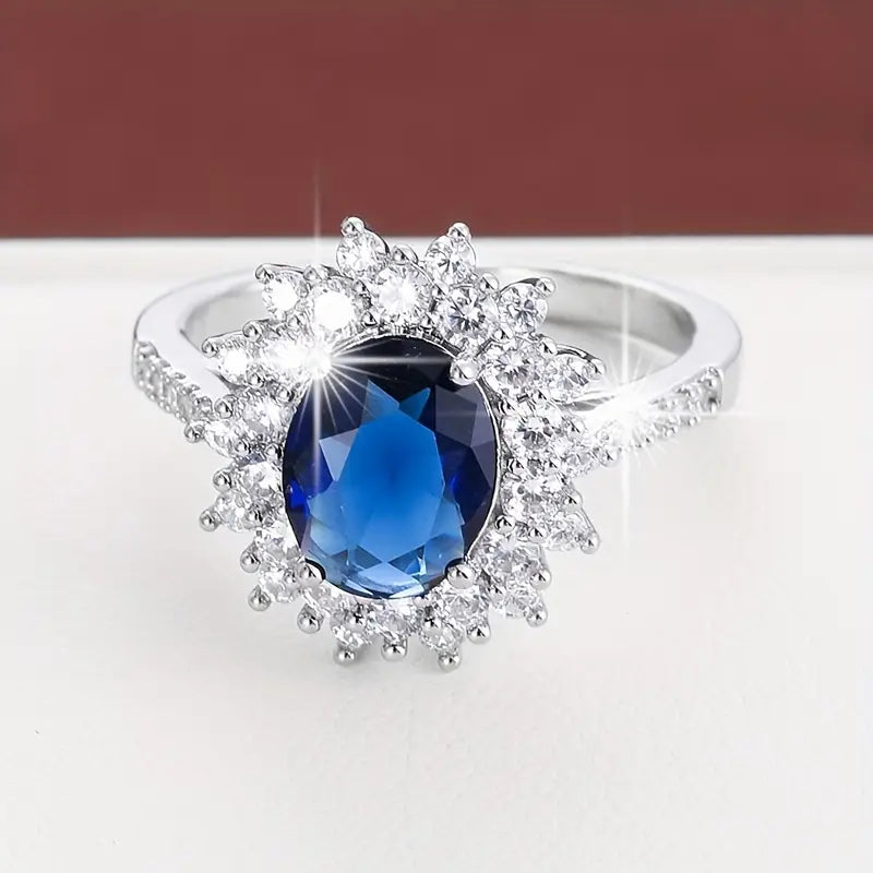Vionne Saphirae Anello | Bianco Oro