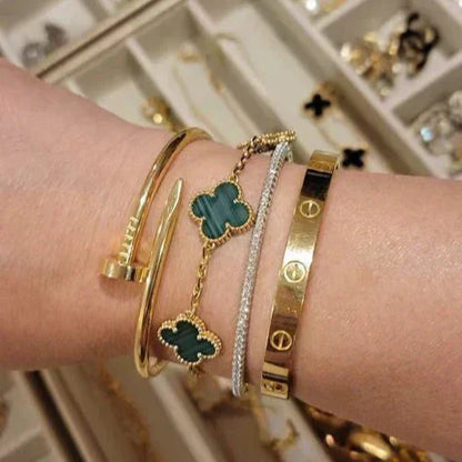 Clover Bracciale Green