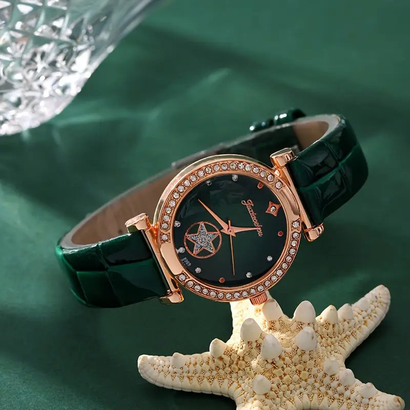 Verdantra Timecourt Set di Gioielli | Oro