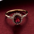 Empress Red Anello | Oro