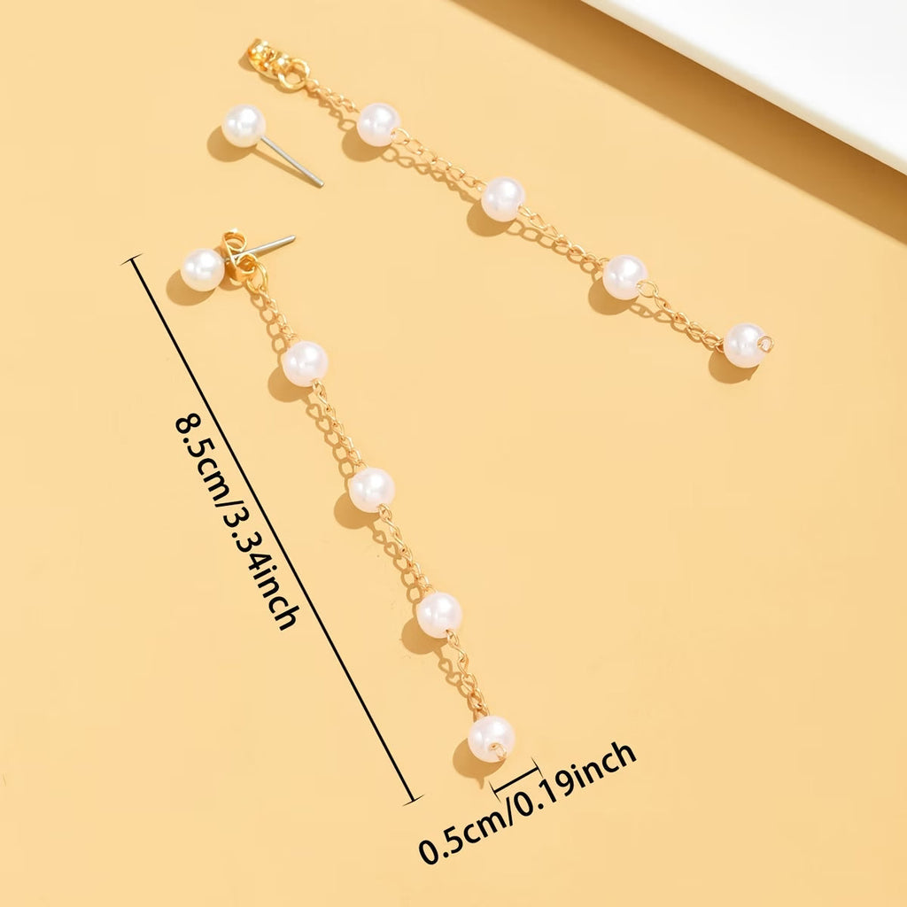 Moonlit Perla Dangle Orecchini