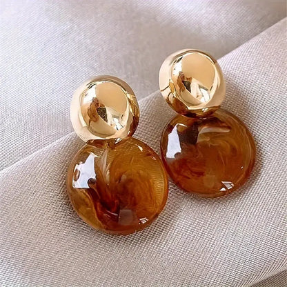 Aurélie Amber Orecchini Pendenti | Oro