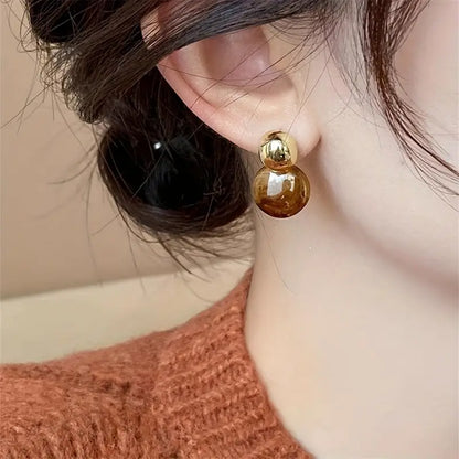 Aurélie Amber Orecchini Pendenti | Oro