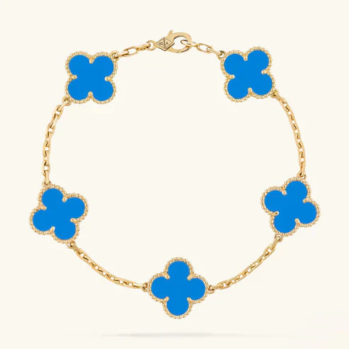 Clover Bracciale Blue