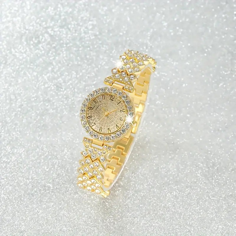 Luxe Radiance Oro Watch & Set Bracciali | Oro