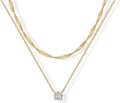 Halo Layered Collana | Oro
