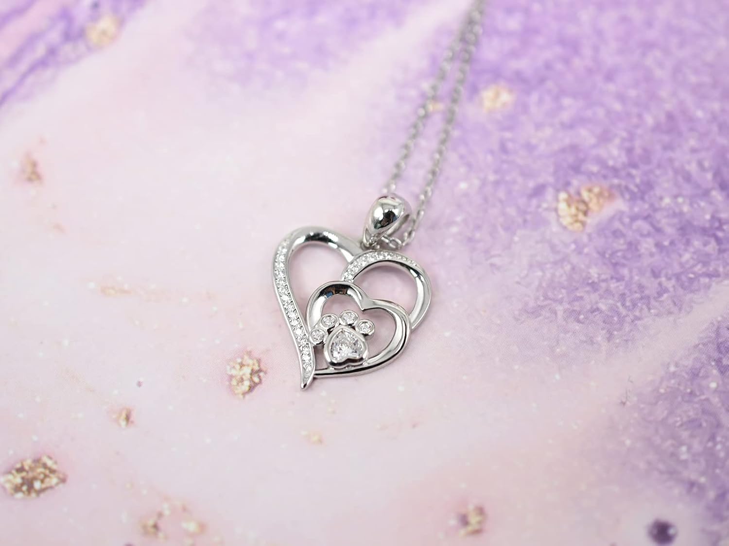 Inolt™ | Paw & Cuore Collana in Argento