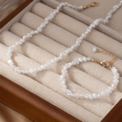 Baroque Collana di Perle & Set Bracciali