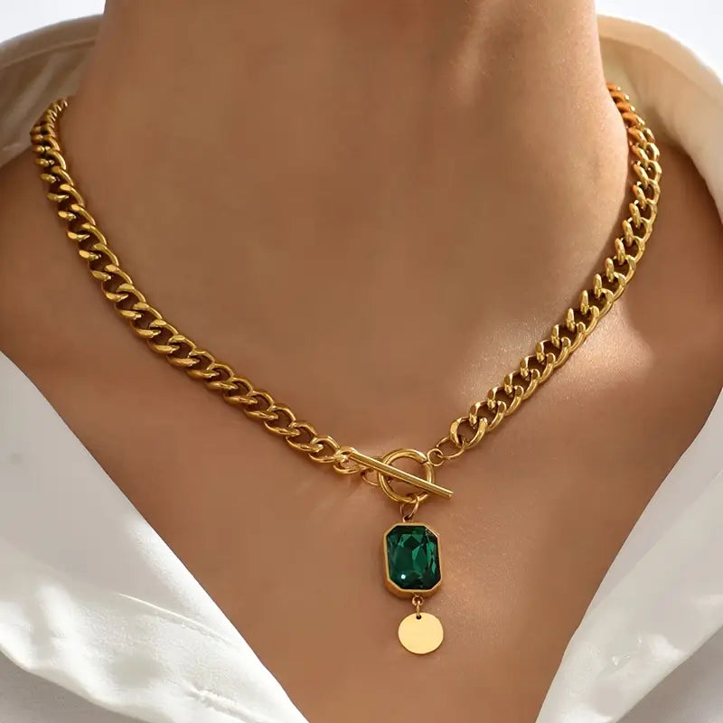 Oro Smeraldo Chain Collana