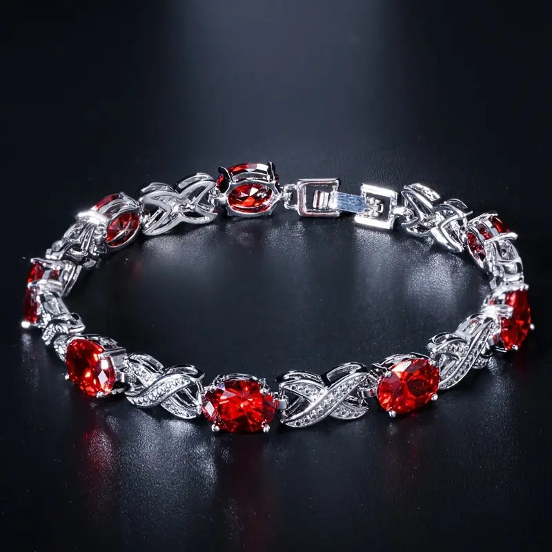 Alendra Flameaux Bracciale | Bianco Oro