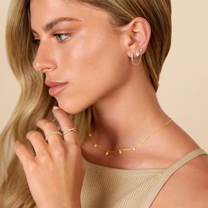 Adella Chain Orecchini | Oro