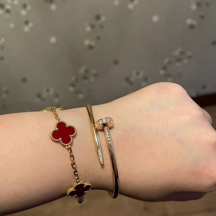 Clover Bracciale Red