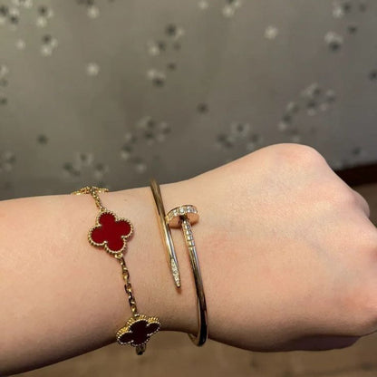 Clover Bracciale Red