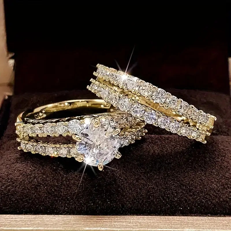 Eternal Radiance Set Anelli | Oro