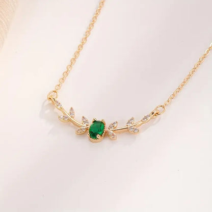 Oro Smeraldo Minimalist Collana