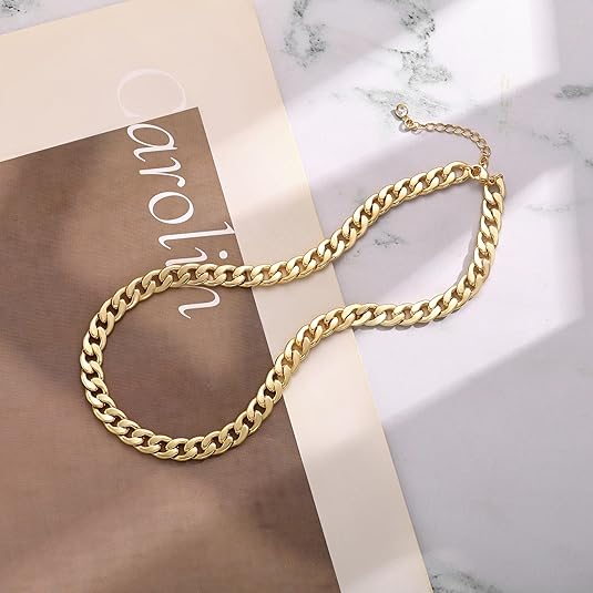 Chunky Cuban Link Collana | Oro