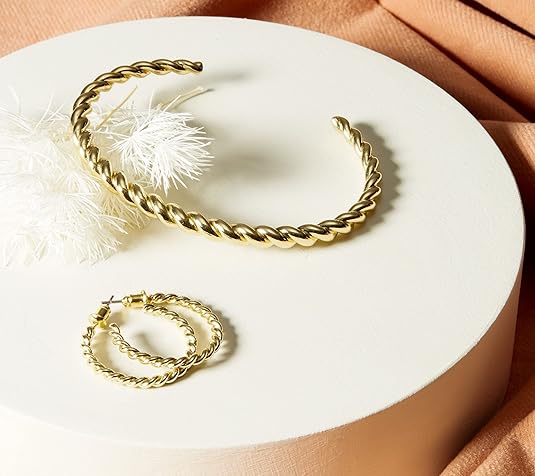 Twisted Bracciale | Oro