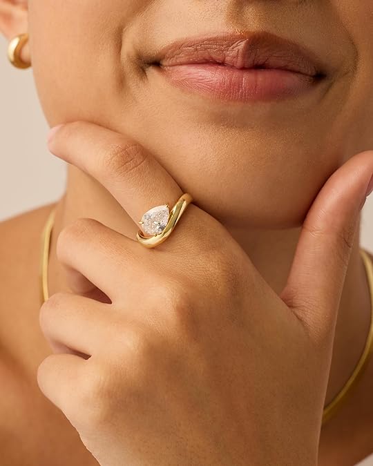 Wavy Promise Anello | Oro