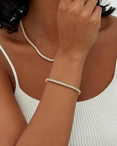 Tennis bracciale | Oro