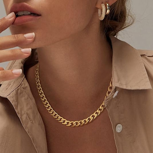 Chunky Cuban Link Collana | Oro