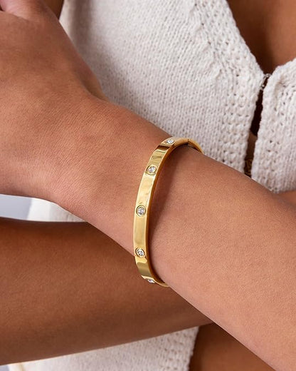 Halo Dot Bracciale | Oro
