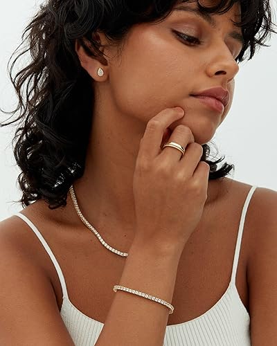Tennis bracciale | Oro