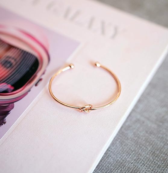 Love Knot Infinity Bracciale | Oro