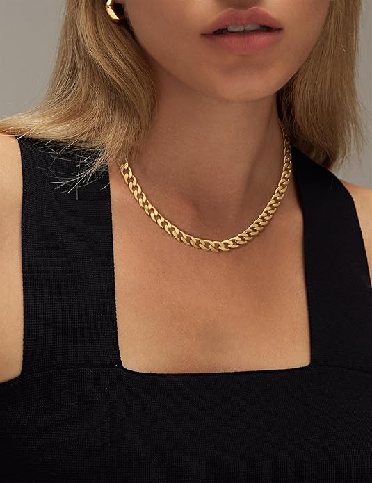 Chunky Cuban Link Collana | Oro
