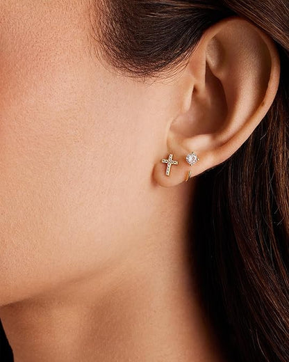 Paved Cross Studs | Oro