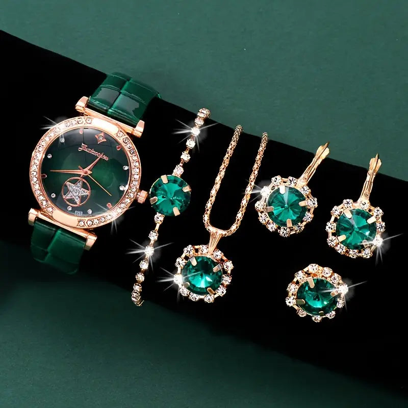 Verdantra Timecourt Set di Gioielli | Oro