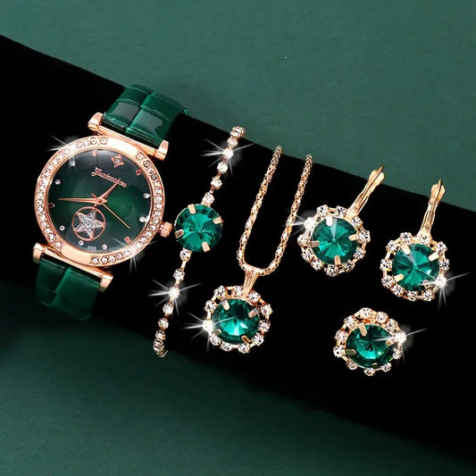 Verdantra Timecourt Set di Gioielli | Oro