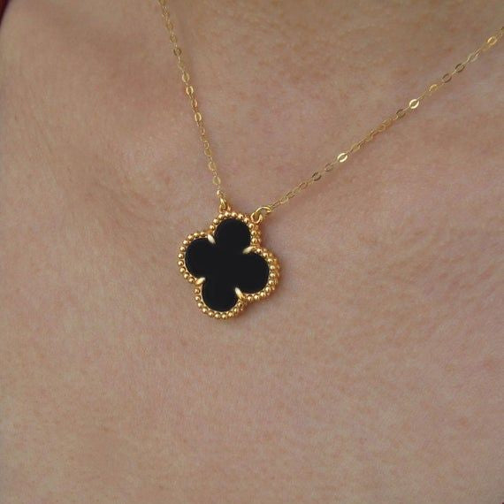 Clover Collana Black