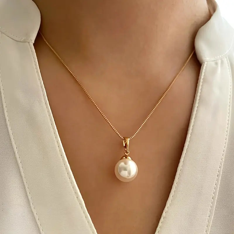 Elegant Graceful Collana di Perle Set