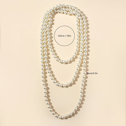 Timeless Double Collana di Perle