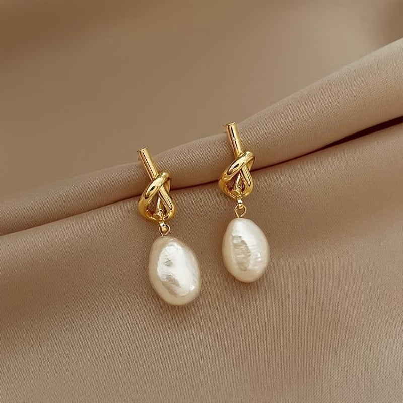 Knotted Perla Elegance Orecchini
